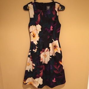 Vince Camuto Floral Fit & Flare Dress