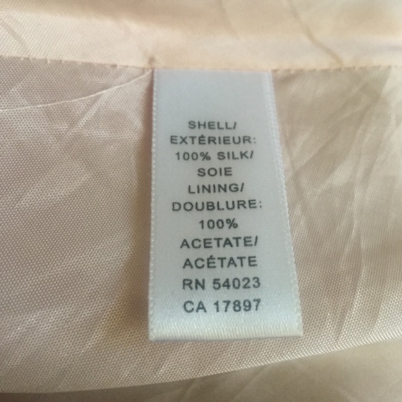 Banana Republic Strapless Silk Floral dress - 4P - Picture 4 of 4