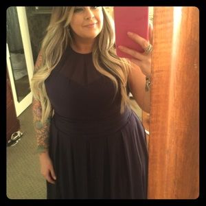 Dark purple Bridesmaides dress