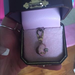 Juicy couture pink cupcake charm