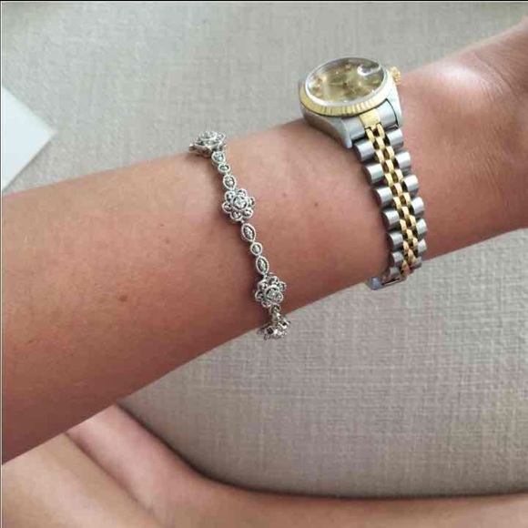 ❌❌SOLD❌❌Diamond Bracelet 100% Guaranteed Authentic - Picture 3 of 5