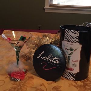Lolita Shop-a-Holiday martini glass