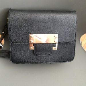Small black handbag