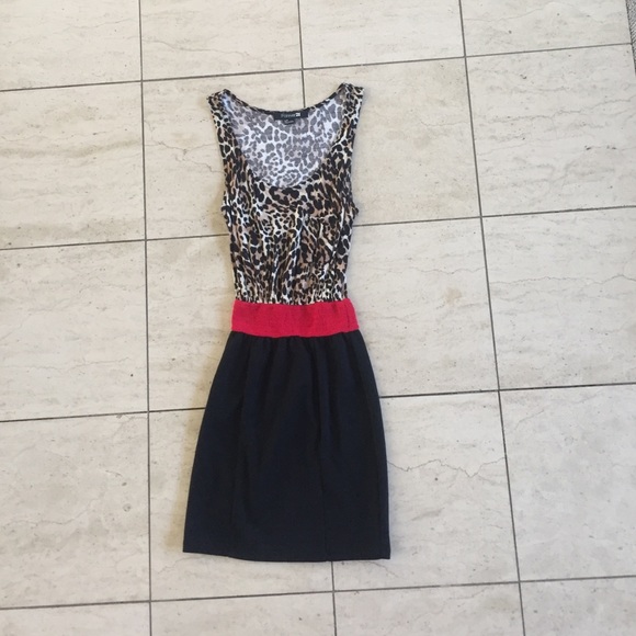 Forever 21 Cheetah Print Dress