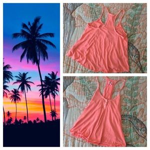 Gilly Hicks Neon Pink Tank Top