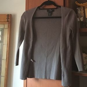 Express sz S ribbed cardigan