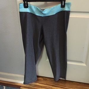 CHAMPION C9 Blue and grey Capri exercise pants