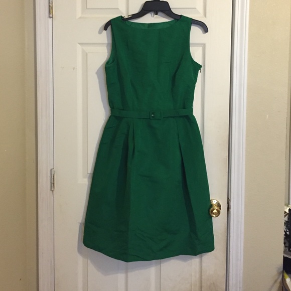 Kelly green dress