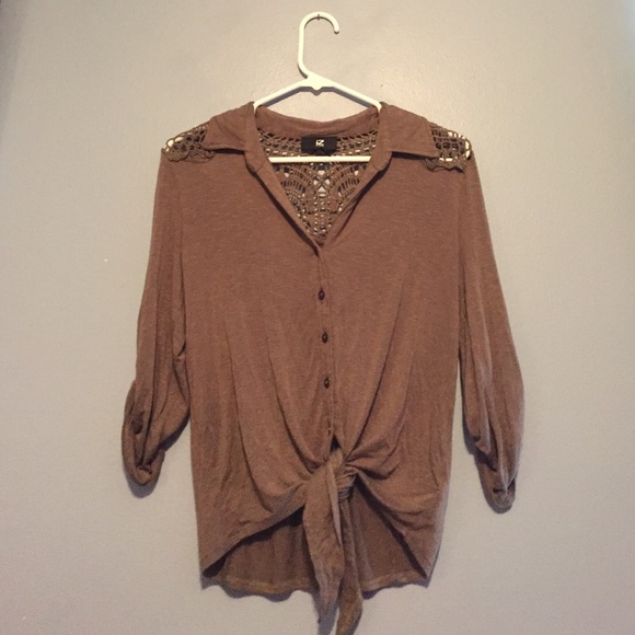 Long sleeve blouse