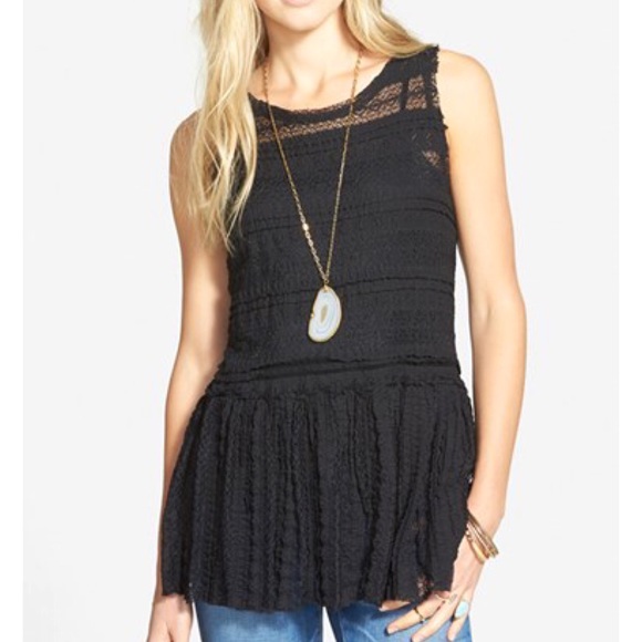 Free People Pucker Lace Tunic - Picture 2 of 4