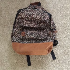 cheetah backpack w/ laptop holder inside