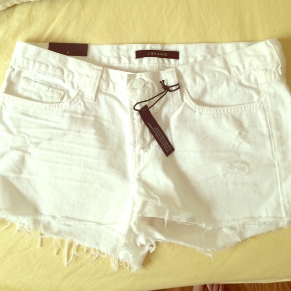 J brand low rise cut off short