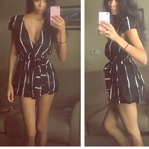 Striped romper *SALE*