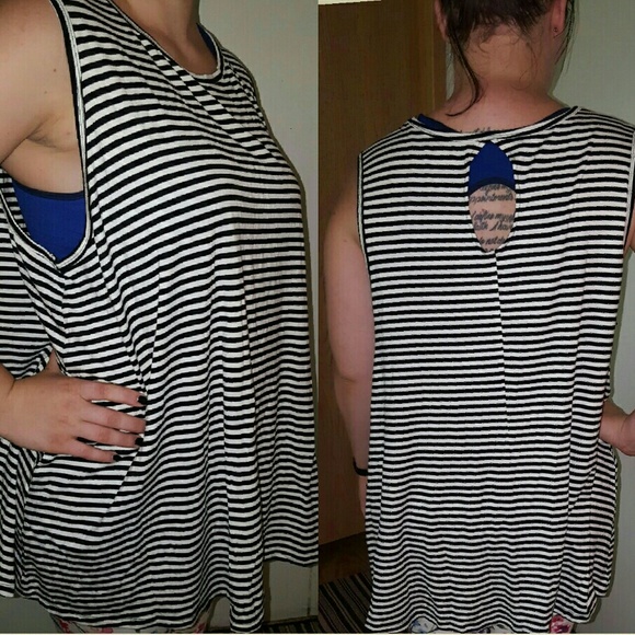 *SO* Striped summer tank top