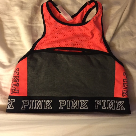 Pink sports bra!