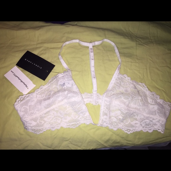 White Bralette