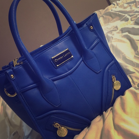 Christian Lacroix box style handbag.