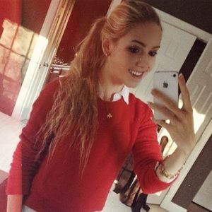 Hollister Red Sweater