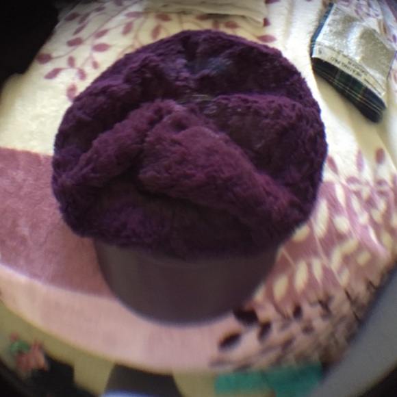 Purple hat