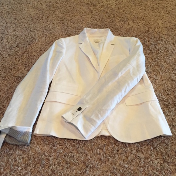 J Crew White Blazer