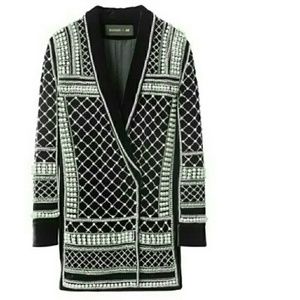 H&M BALMAIN BLAZER DRESS KYLE JENNER WORE SIZE 8.