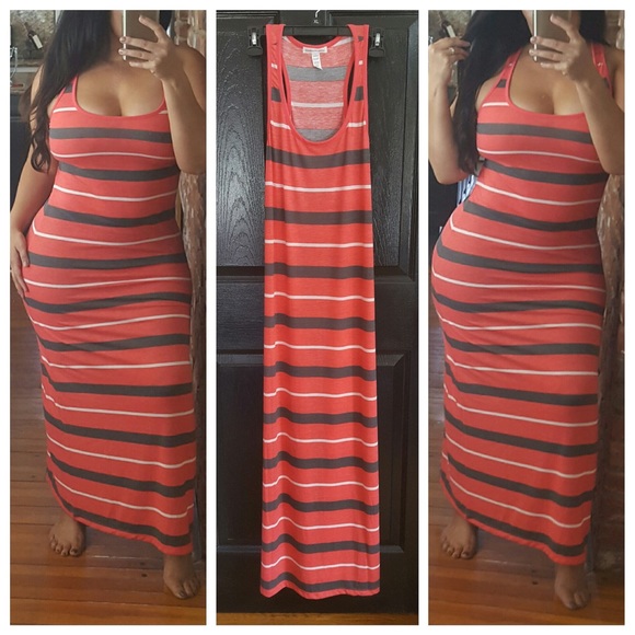 Ambiance Dresses & Skirts - New striped maxi dress