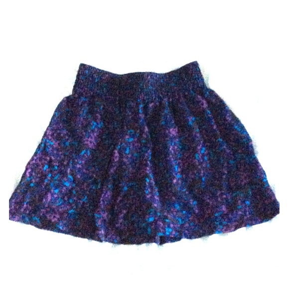 Frenchi flouncy floral skirt