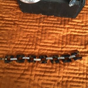 One-of-a-kind J crew bracelet leopard print style