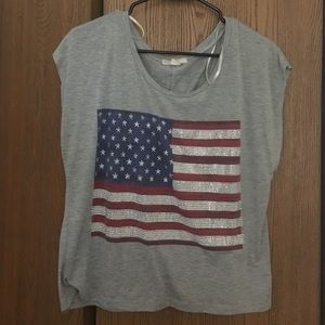 4th of July tshirt American flag!