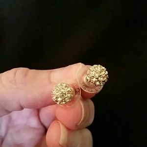 Stella and Dot Soiree studs gold