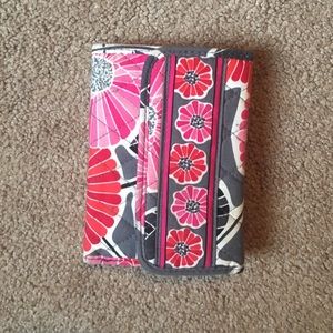 Vera Bradley wallet in Cheery Blossoms