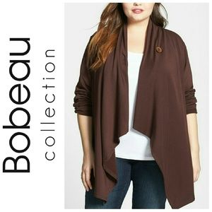 Bobeau One-button Cardigan