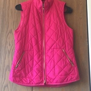 Pink old navy vest