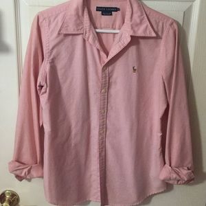 Pink Ralph Lauren polo