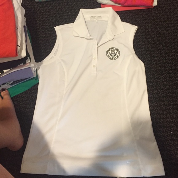 Nike golf for dry collared tank
