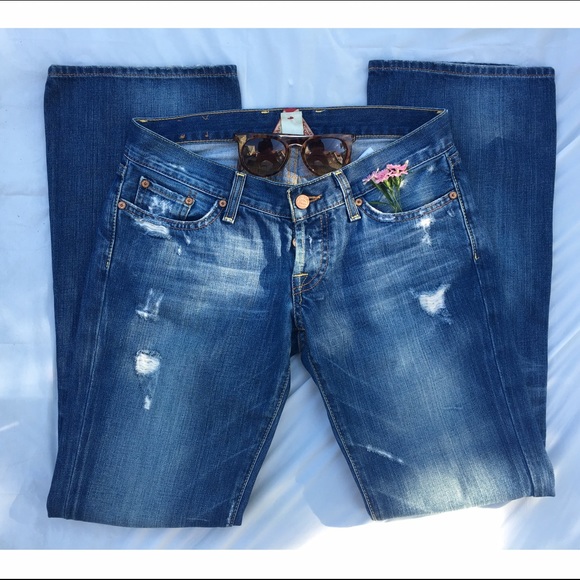 Lucky Brand Denim - ❌❌SOLD❌❌Lucky Brand distressed bootcut jeans