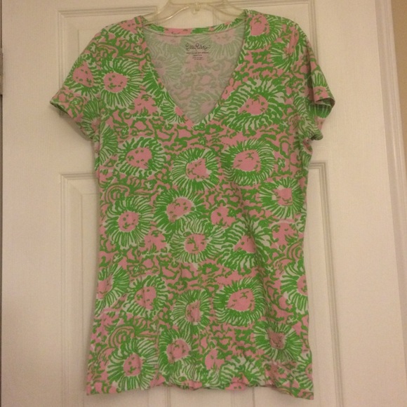 Lilly Pulitzer Michele v-neck top