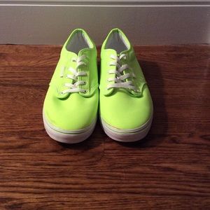 Neon Yellow Vans Sneakers