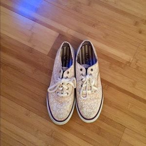 Floral Sperry Sneakers