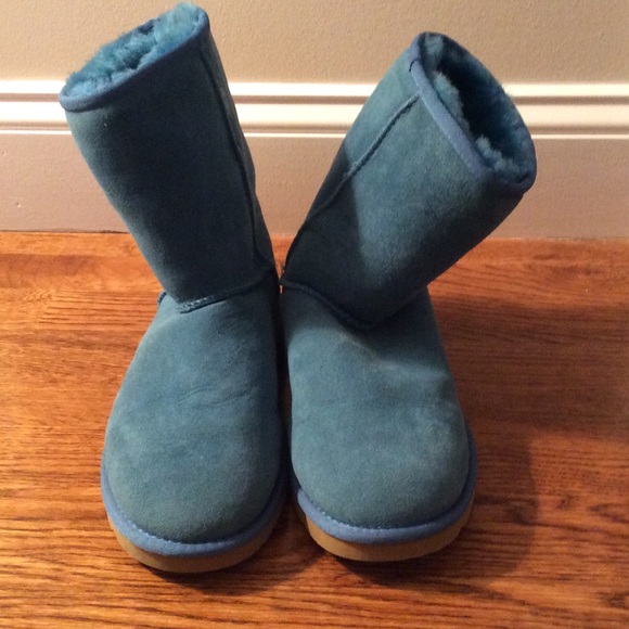 Blue mid-calf UGG Boots