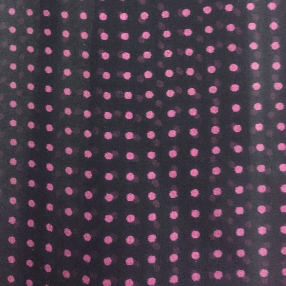 Bebe Button-up Sleeveless Silk Blouse w/ neck tie - Picture 4 of 4