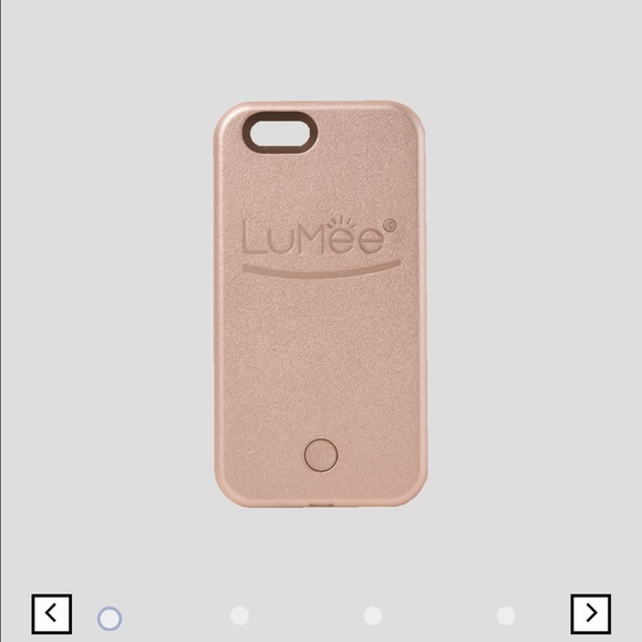 Lumee lit phone case (Rose Gold)