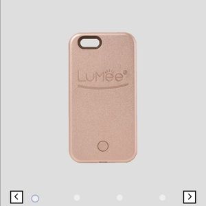 Lumee lit phone case (Rose Gold)