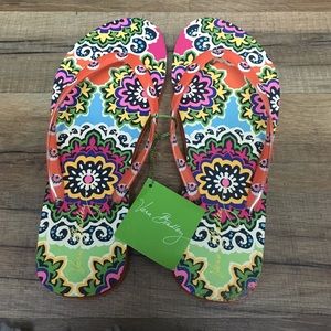 Vera Bradley flip flops