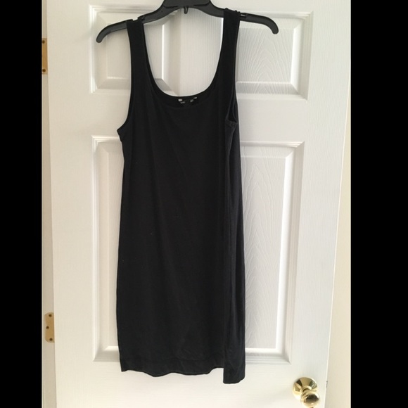 H&M Bodycon Basic Black Dress
