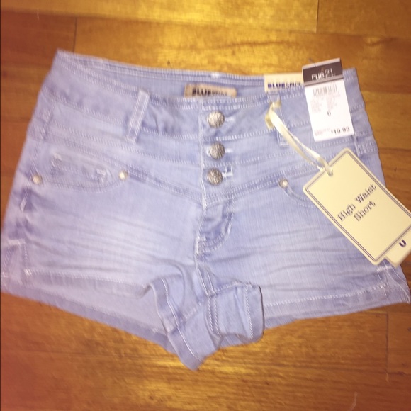 High Waisted jean shorts