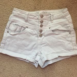 White Shorts
