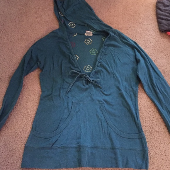 XL Maurice's green hooded top
