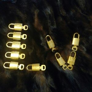 Only 2 left!! Louis Vuitton lock & key set