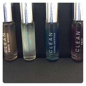 CLEAN rollerball mini perfume set